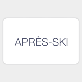 après-ski Sticker